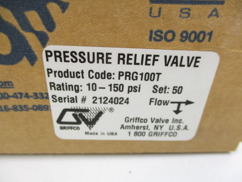 GRIFFCO PRG100T 10-150PSI NSMP