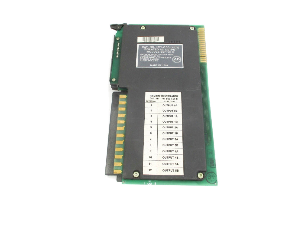 ALLEN BRADLEY 1771-ODC SER. B 120V UNMP