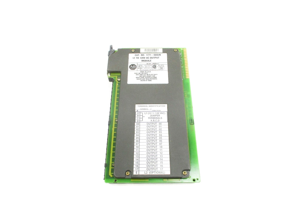 ALLEN BRADLEY 1771-OAD SER. B 12-120VAC (NO TERMINAL) UNMP