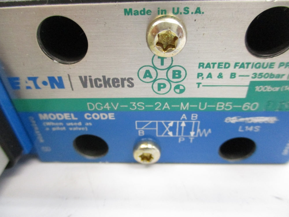 VICKERS DG4V-3S-2A-M-U-B5-60 3000PSI (AS PICTURED) NSNP