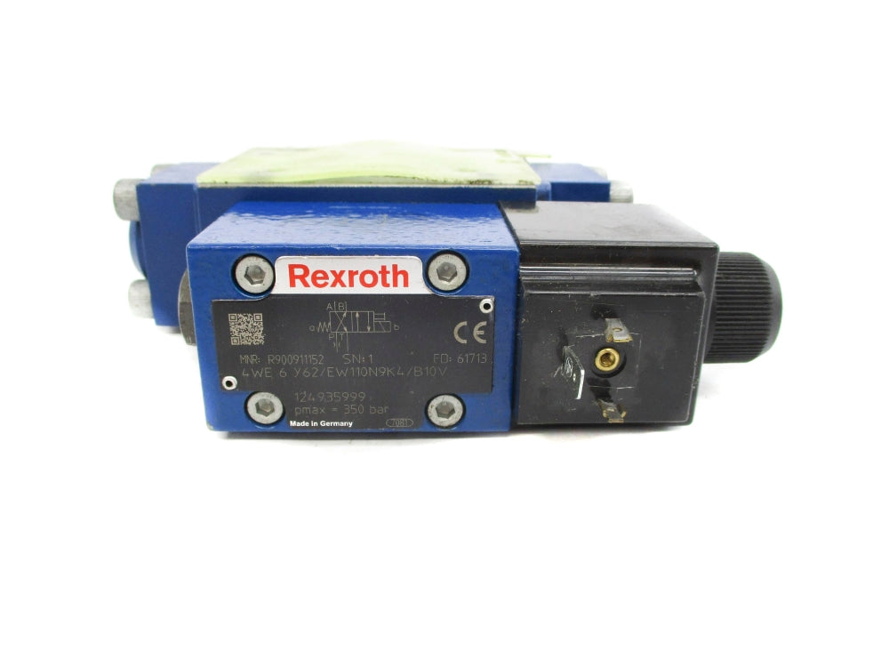 REXROTH 4WE6Y62/EW110N9K4/B10V R900911152 NSNP