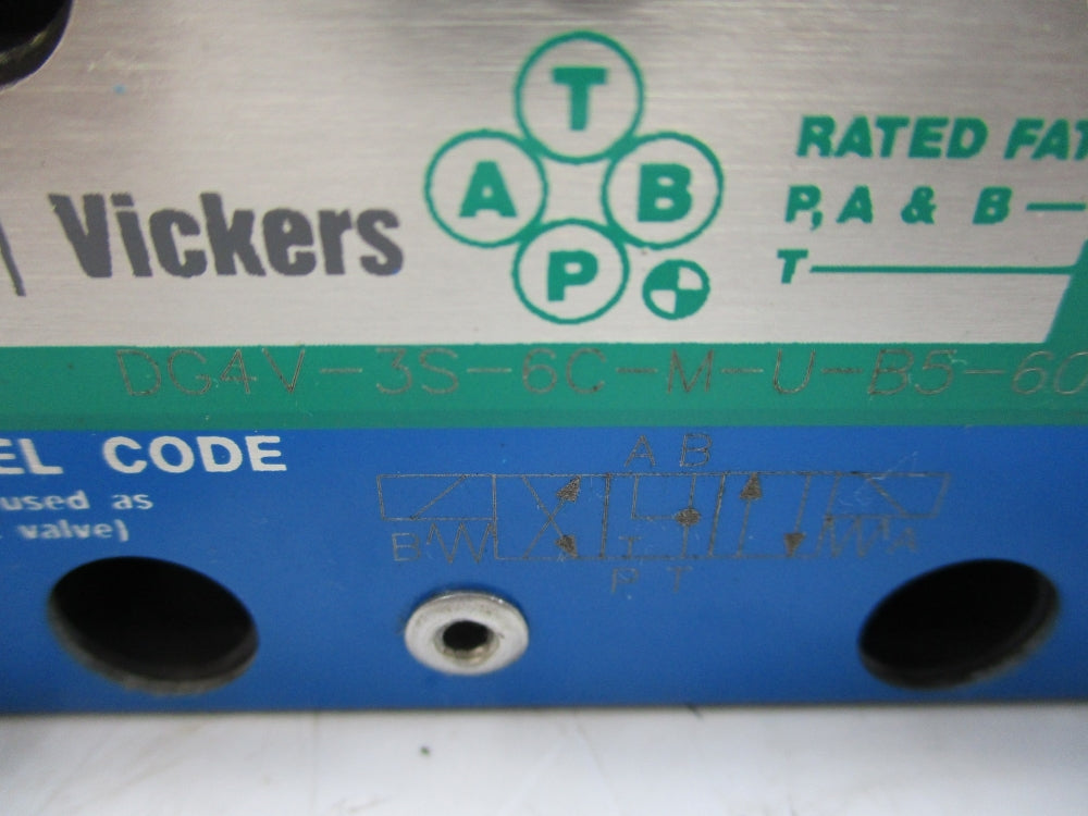 VICKERS DG5S4-022C-2-M-U-B5-20 02-362384 DG4V-3S-6C-M-U-B5-60 5000PSI NSNP