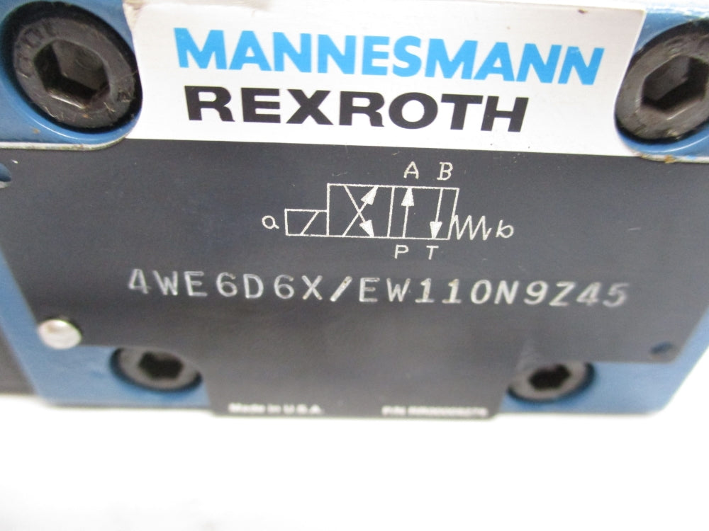 REXROTH 4WEH16D7X/6EW110 4WE6D6X/EW110N9Z45 (AS PICTURED) NSNP