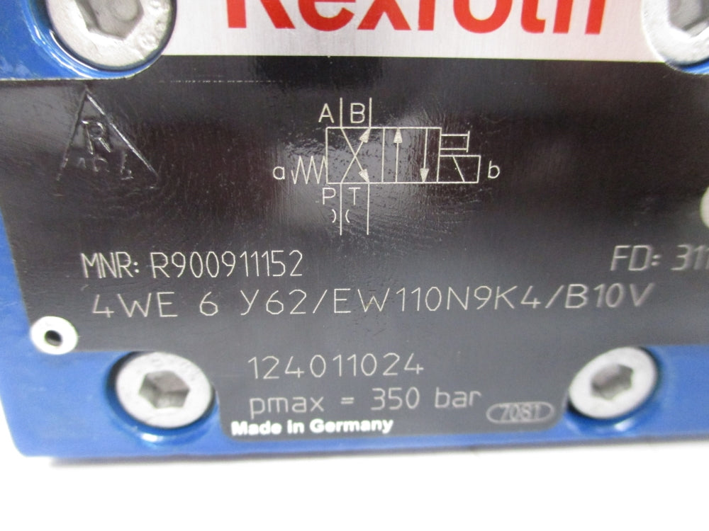 REXROTH 4WE6Y62/EW110N9K4/B10V Z4WEH10E63-41/6EW110N9ETK4/B10V NSNP