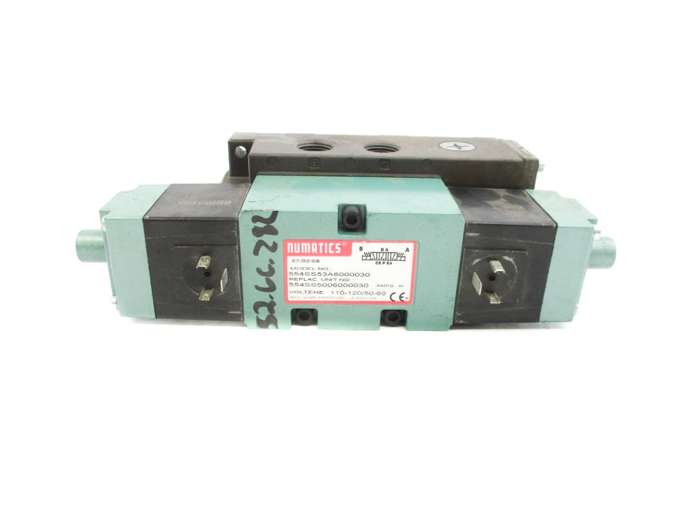 NUMATICS 554SS53A6000030 120V 150PSI UNMP