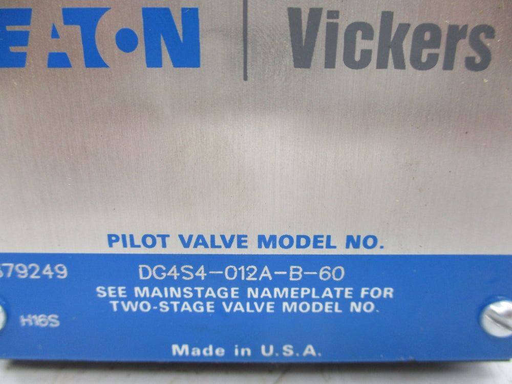 VICKERS DG4S4-012A-B-60 879249 120V NSNP