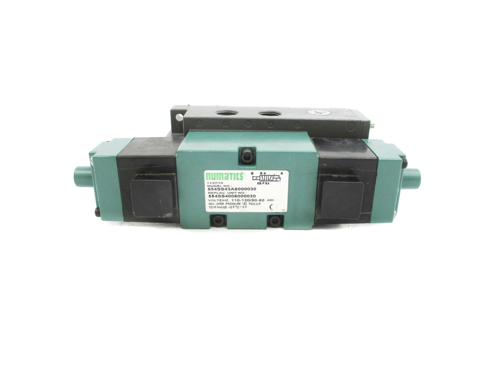 NUMATICS 554SS43A6000030 120V 150PSI NSNP