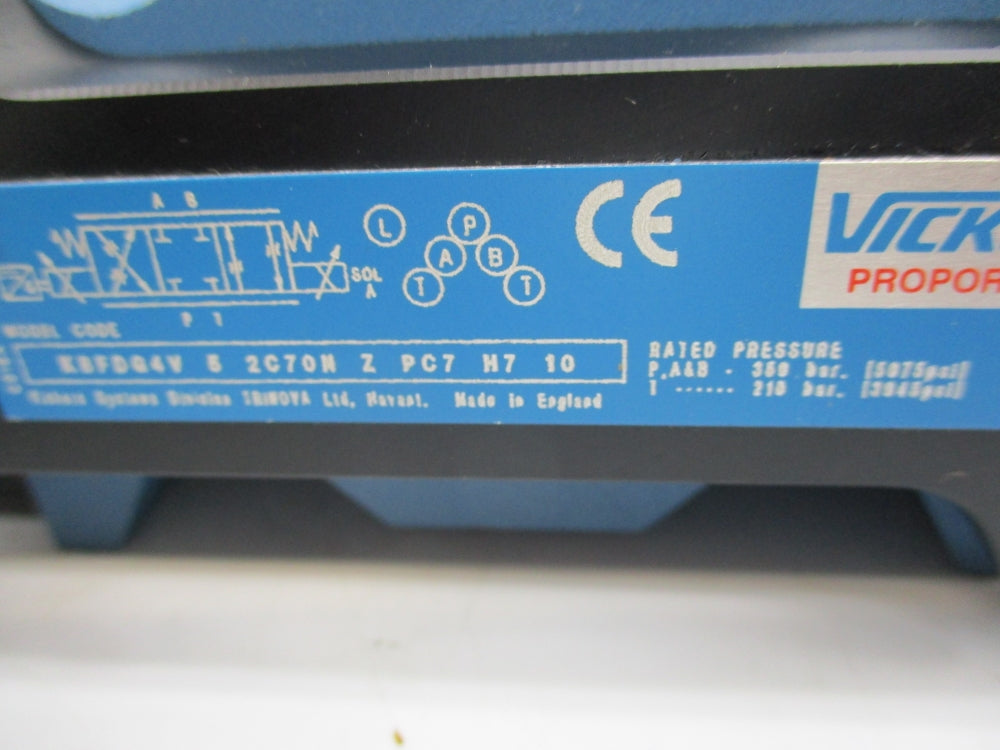 VICKERS KBFDG4V52C70NZPC7H710 5075PSI NSMP