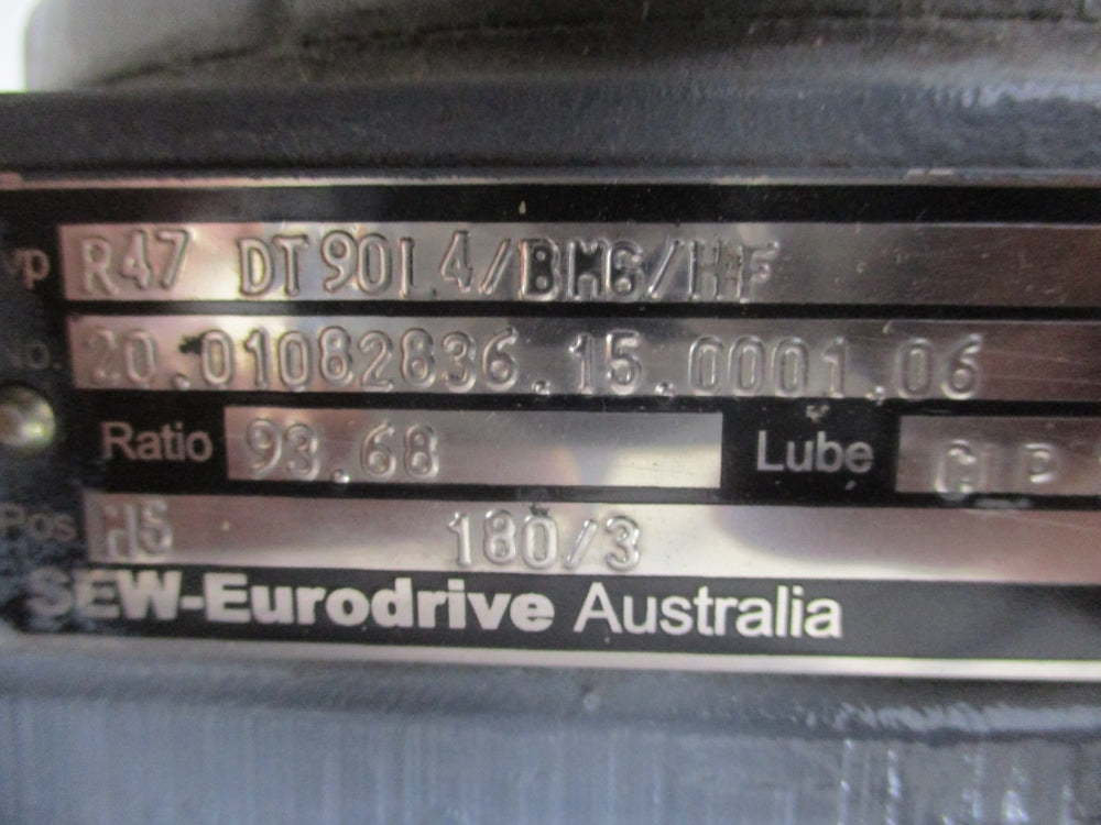 SEW-EURODRIVE R47DT90L4/BMG/HF UNMP