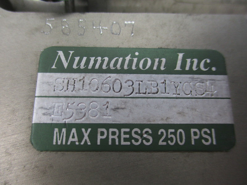 NUMATION SH10603LB1YCS4 E5381 UNMP