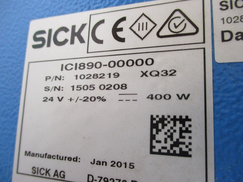 SICK ICI890-00000 1028219 (AS PICTURED) UNMP