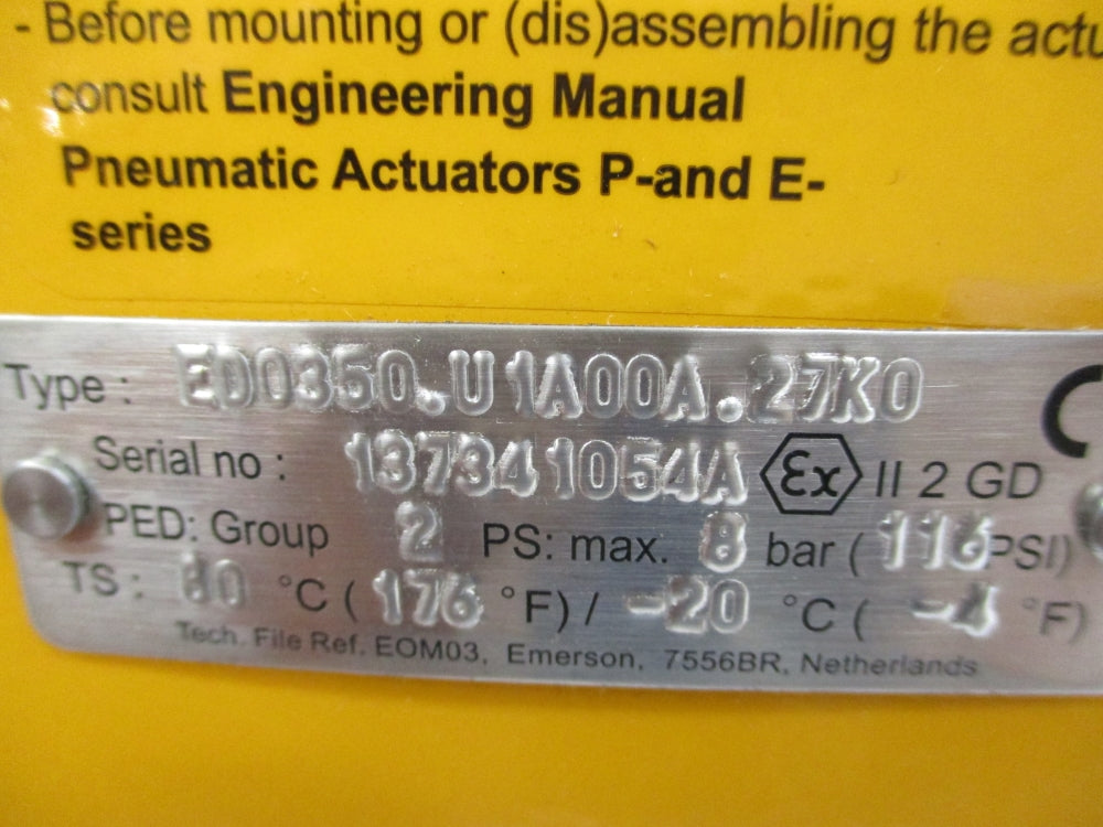 EL-O-MATIC ED0350.U1A00A.27K0 NSNP