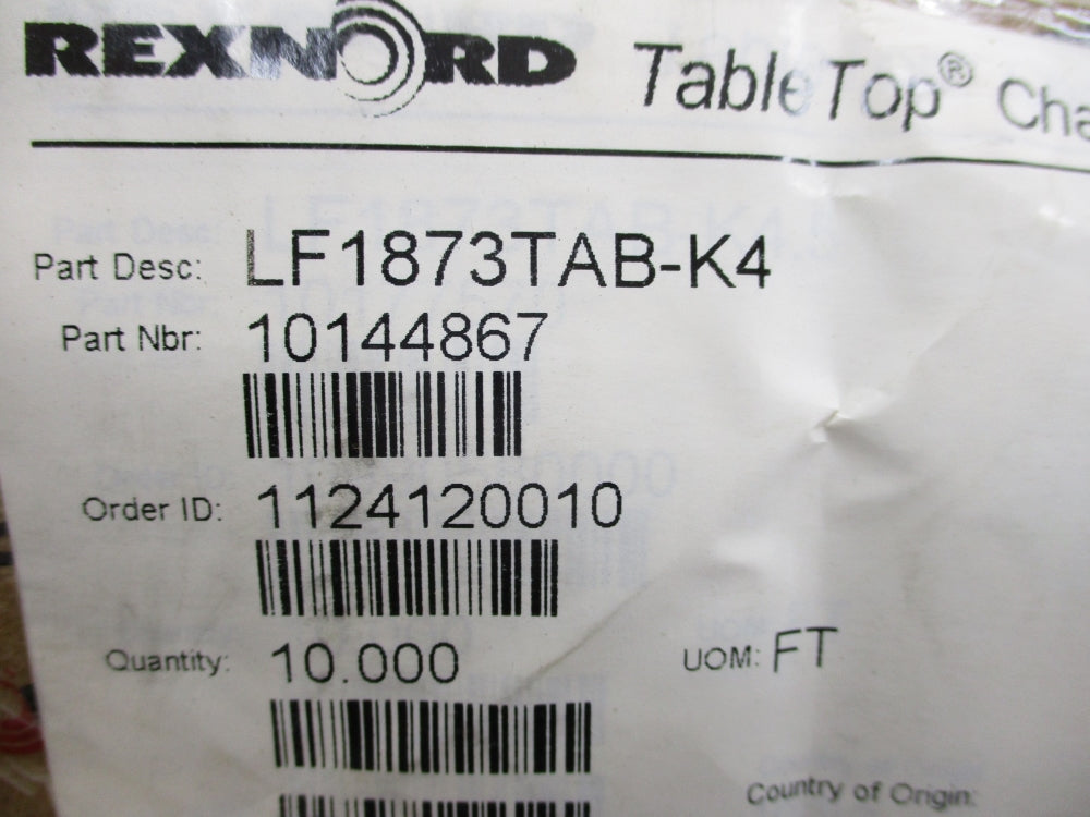 REXNORD LF1873TAB-K4 10144867 NSMP