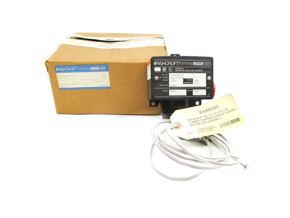 ASHCROFT T420T05030XBX 75-205F NSMP