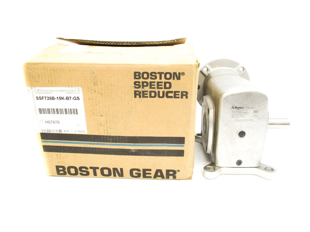 BOSTON GEAR SSF726B-15K-B7-GS NSMP