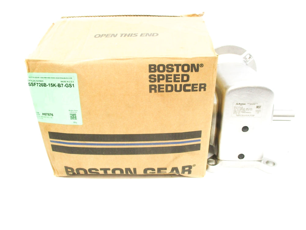 BOSTON GEAR SSF726B-15K-B7-GS1 NSMP