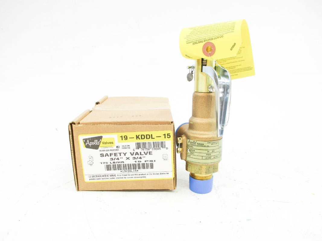 APOLLO 19-KDDL-15 15PSI 3/4" NSMP
