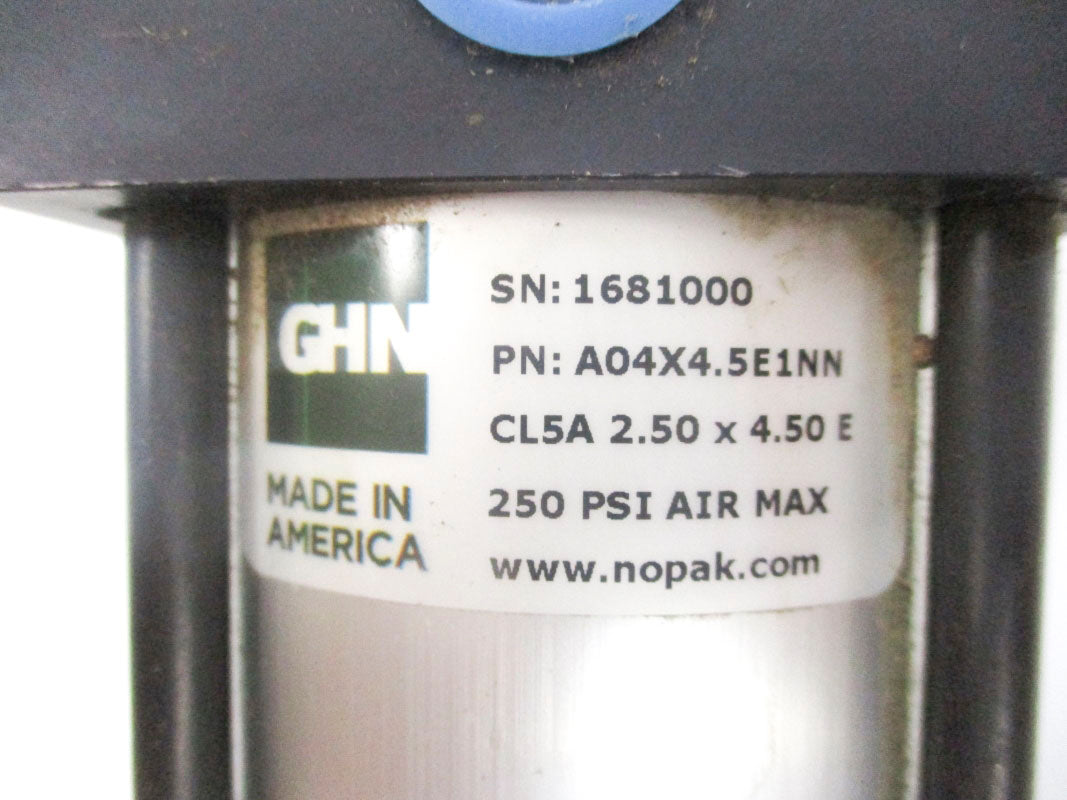 NOPAK A04X4.5E1NN 250PSI NSNP