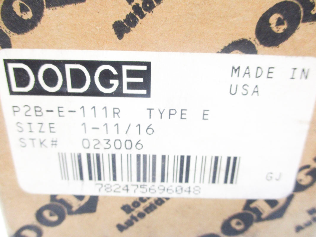 DODGE 023006 P2B-E-111R NSFS