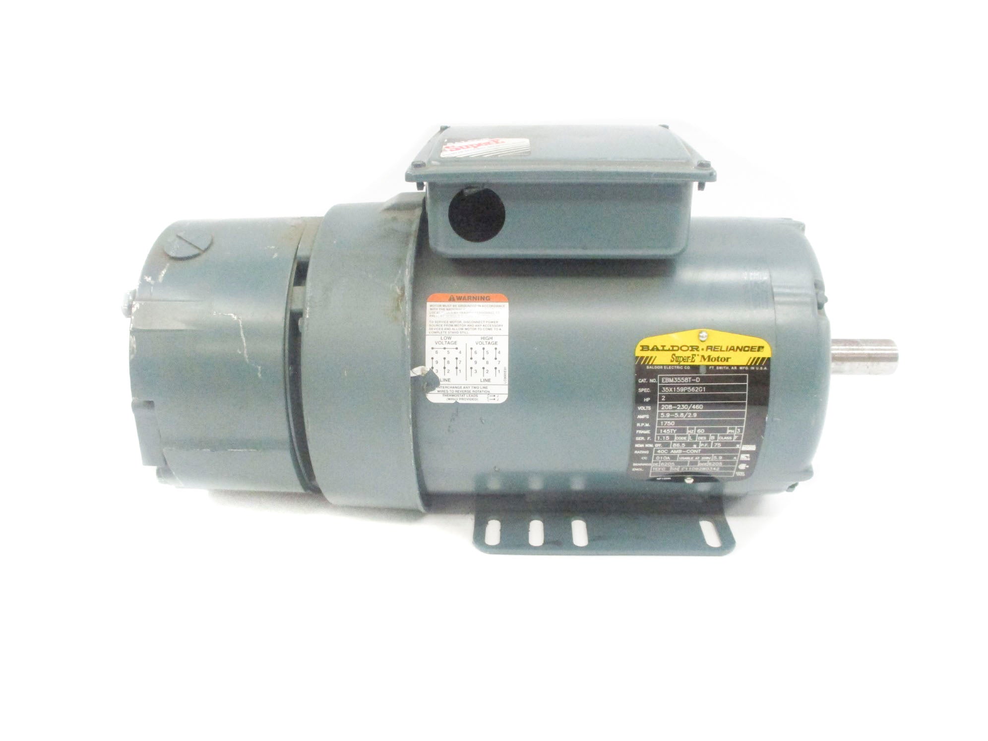 BALDOR EBM3558T-D UNMP