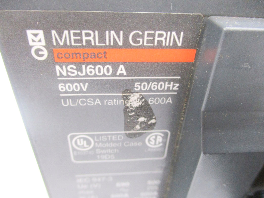 MERLIN GERRIN NSJ600A 600A 600V UNMP