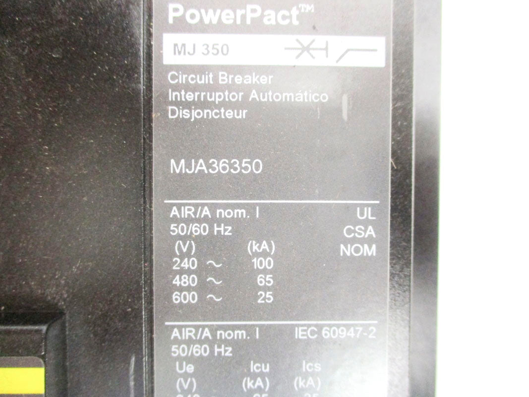 SQUARE D MJA36350 SER. 2 240V 350A NSNP