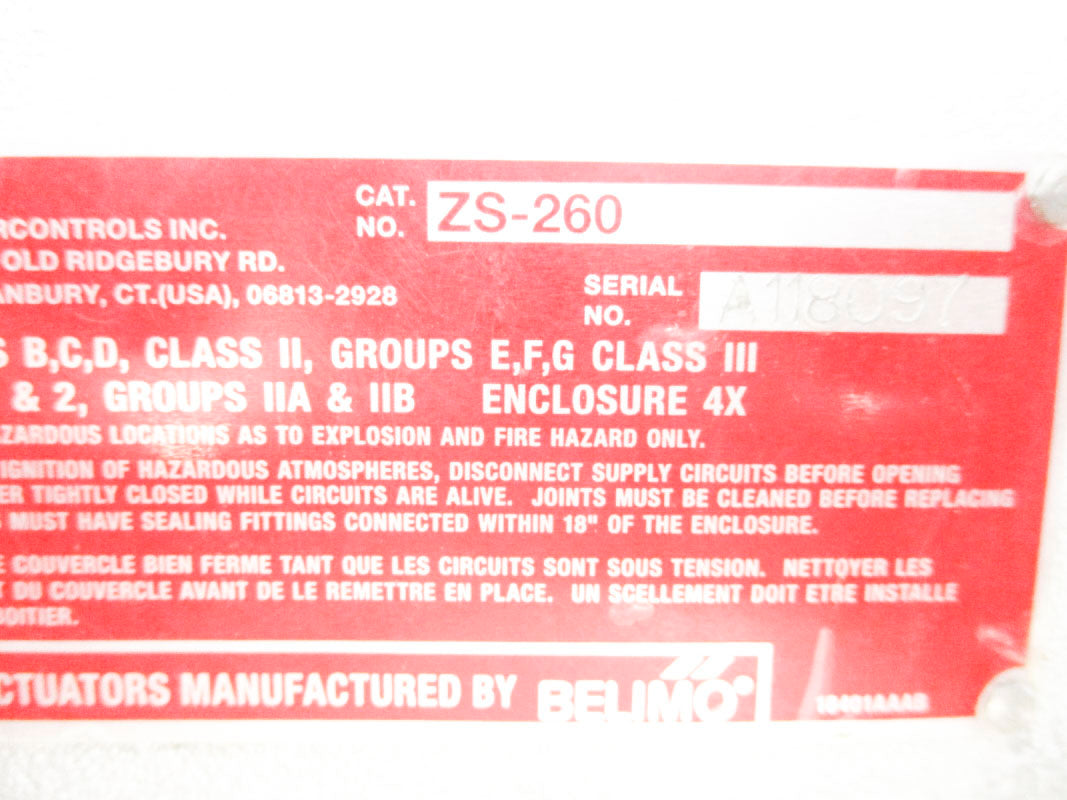 BELIMO ZS-260 NSNP