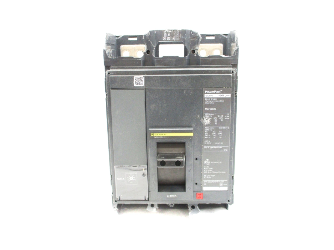 SQUARE D MGF26600 SER. 2 600V 600A (AS PICTURED) NUPI