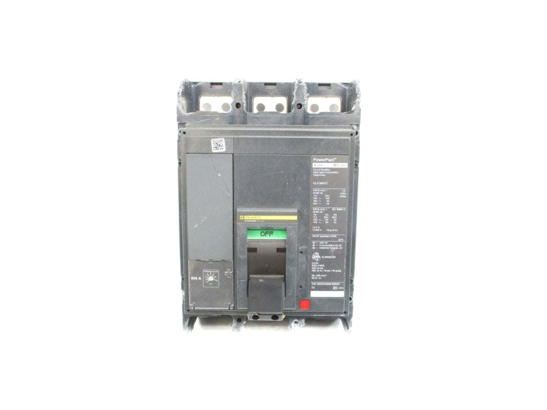 SQUARE D MJF36600 SER. 2 240V 600A (AS PICTURED) NUPI