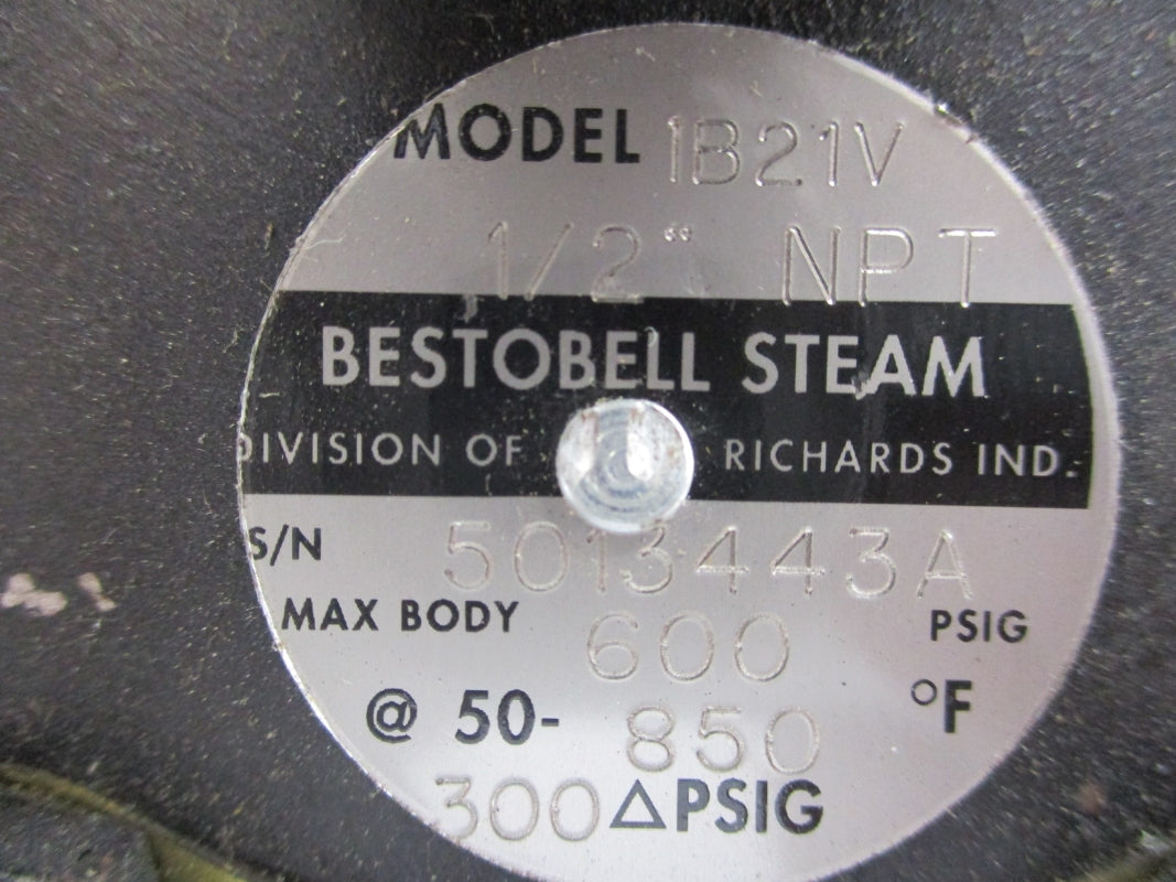 BESTOBELL STEAM 1B21V 300PSI NSNP