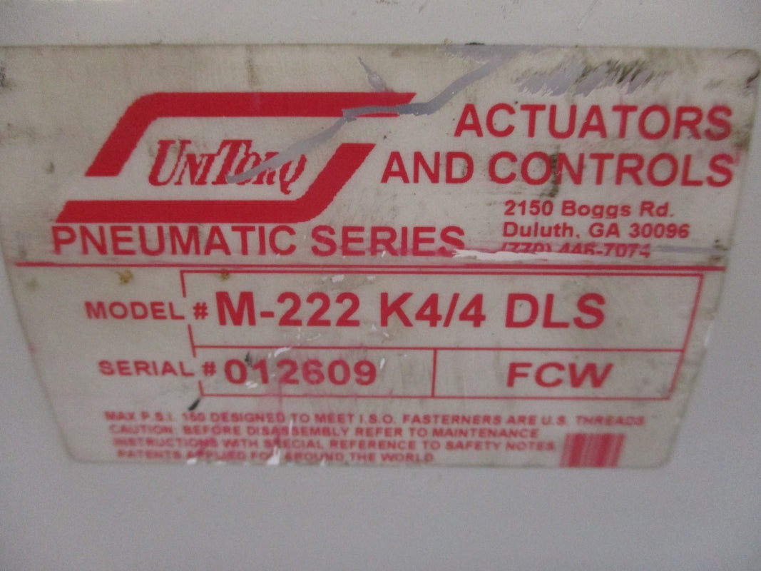 UNITORQ M-222K4/4DLS 150PSI NSNP