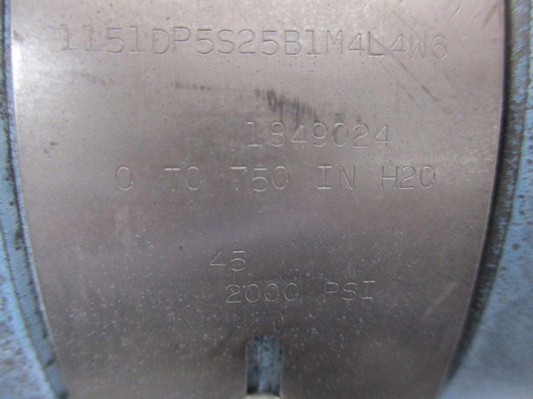 ROSEMOUNT 1151DP5S25B1M4L4W6 2000PSI UNMP