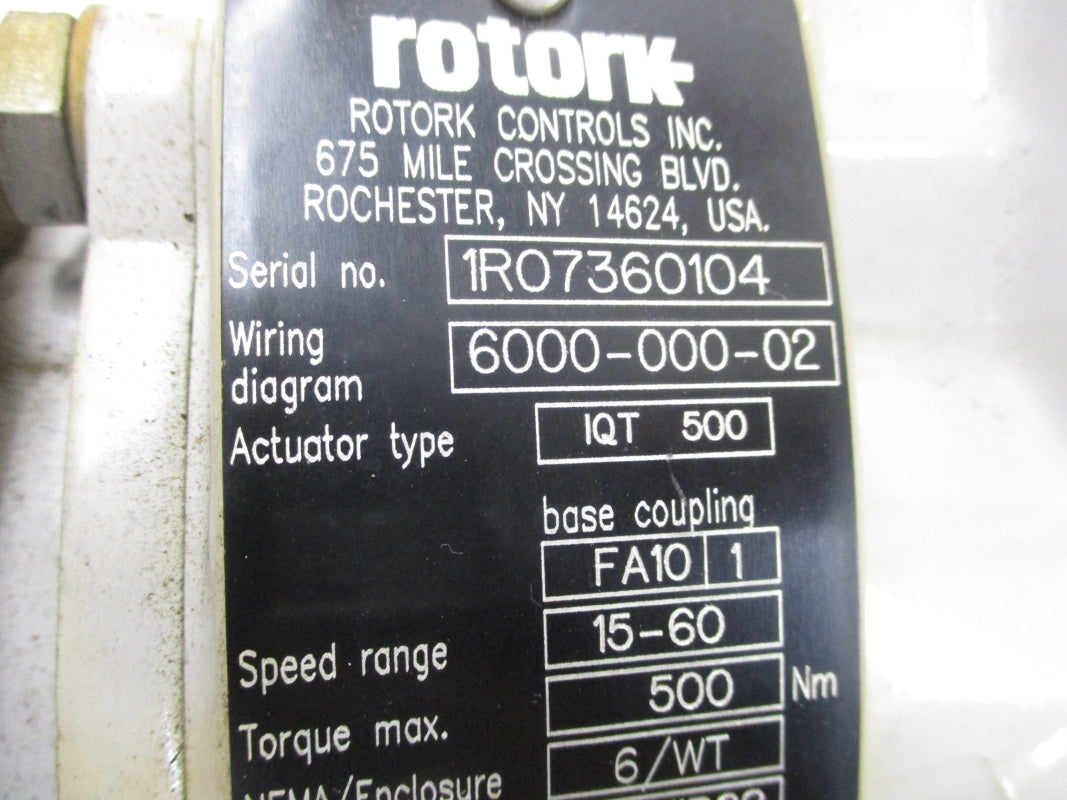 ROTORK IQT500 UNMP