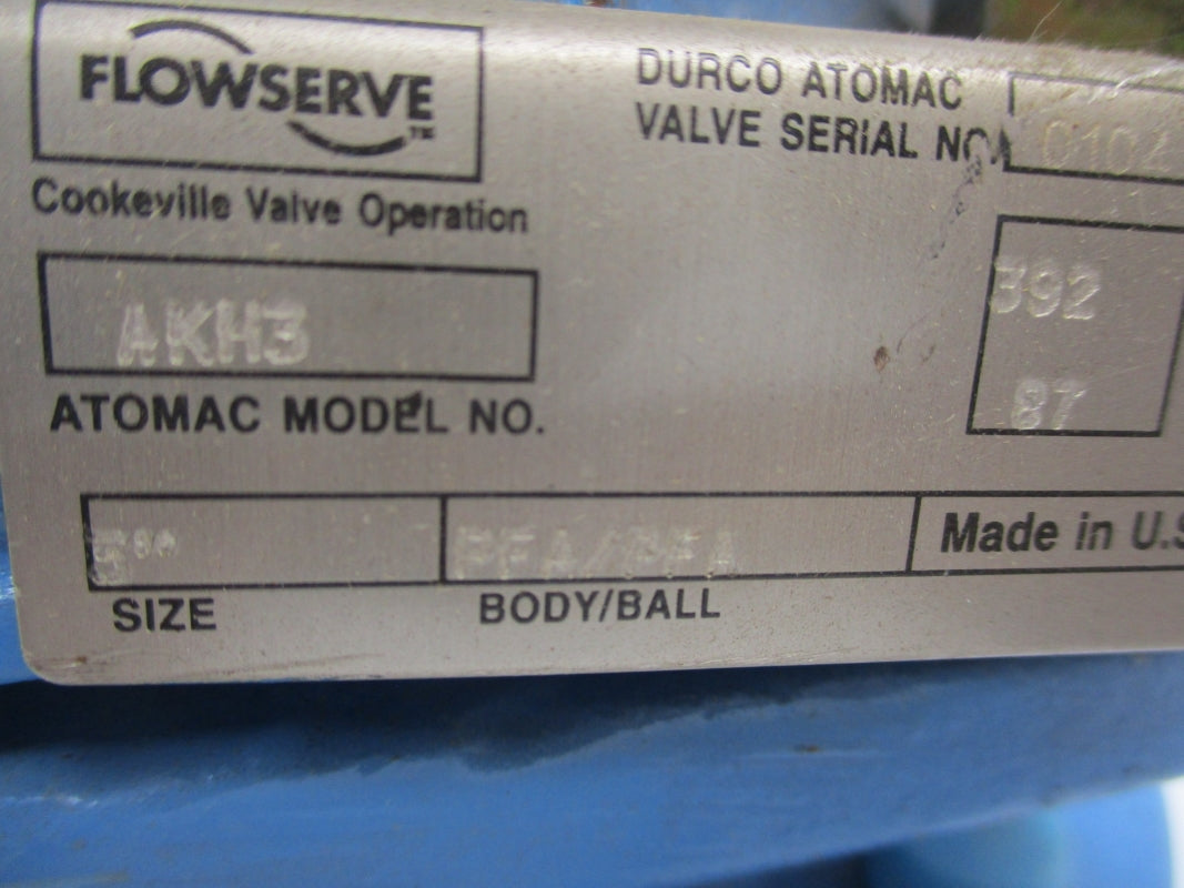FLOWSERVE AKH3 3" 87PSI NSNP
