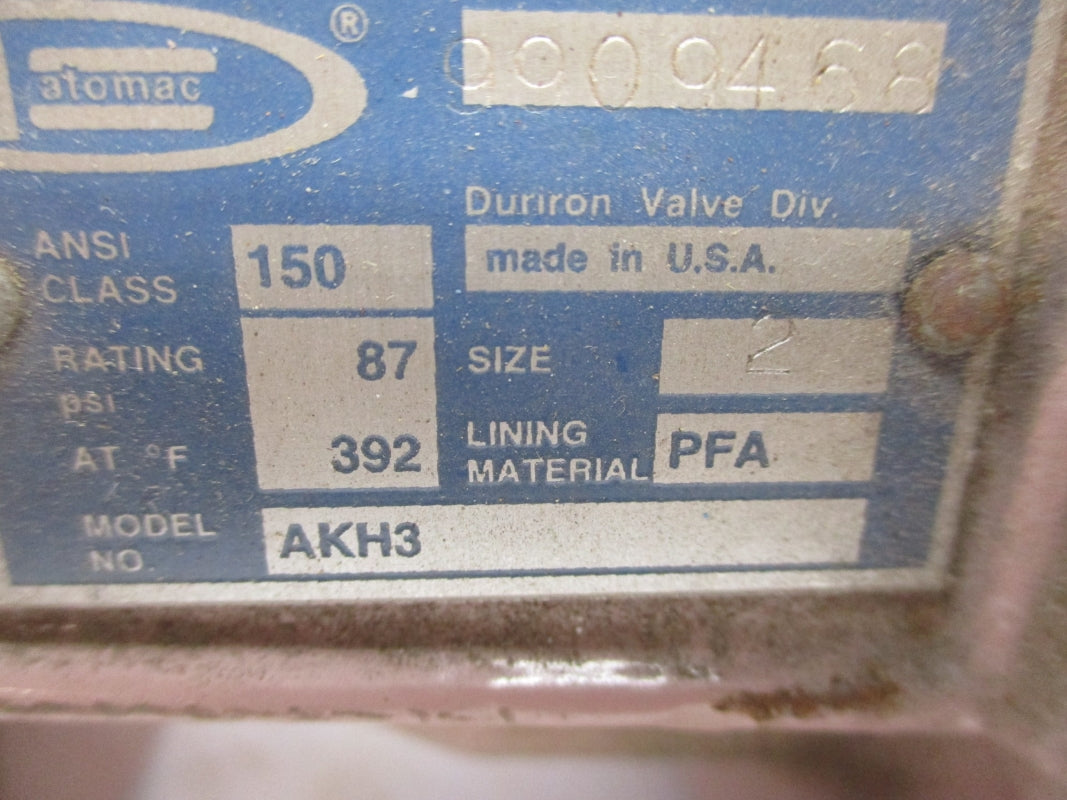 ATOMAC AKH3 2" 87PSI UNMP