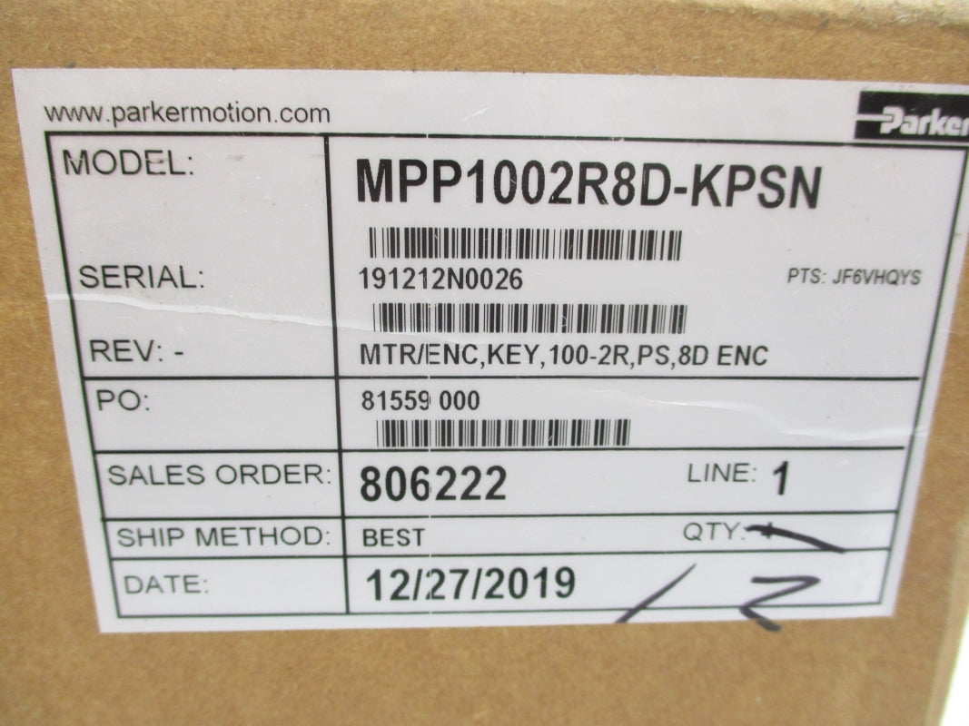 PARKER MPP1002R8D-KPSN NSFS