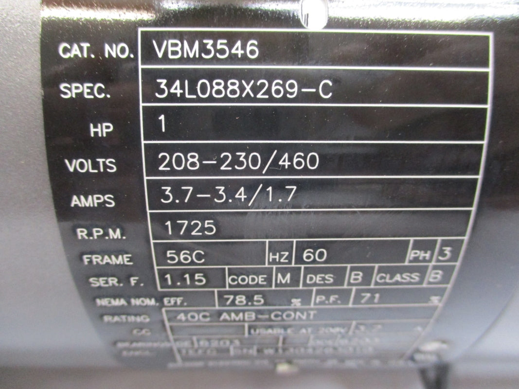 STEARNS 104817101BP 115/60-95/50, 3.0/.6A NSNP