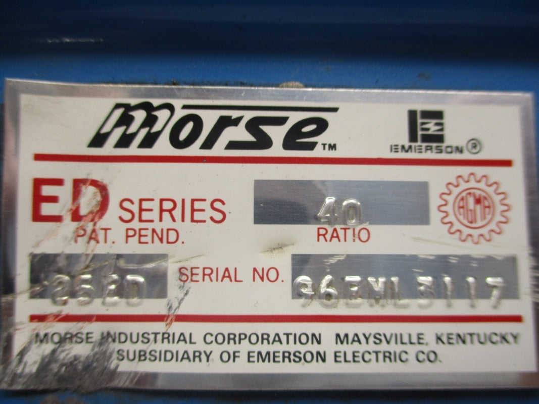 MORSE 25ED UNMP