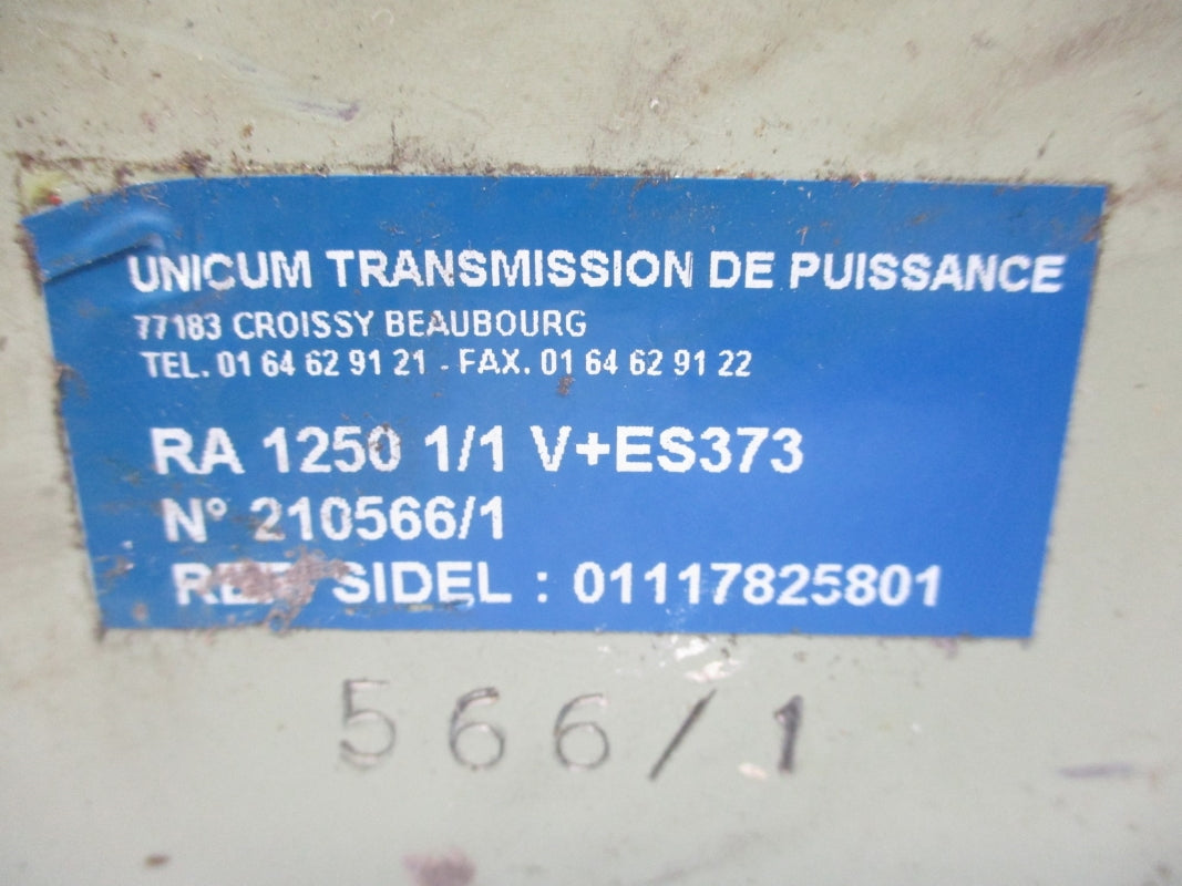 UNICUM TRANSMISSION 210566/1 UNMP