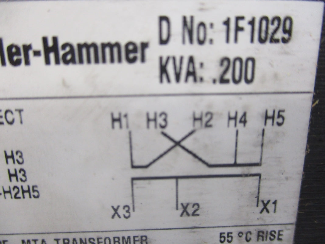 CUTLER HAMMER C0200A3D 208/380/416V NSMP