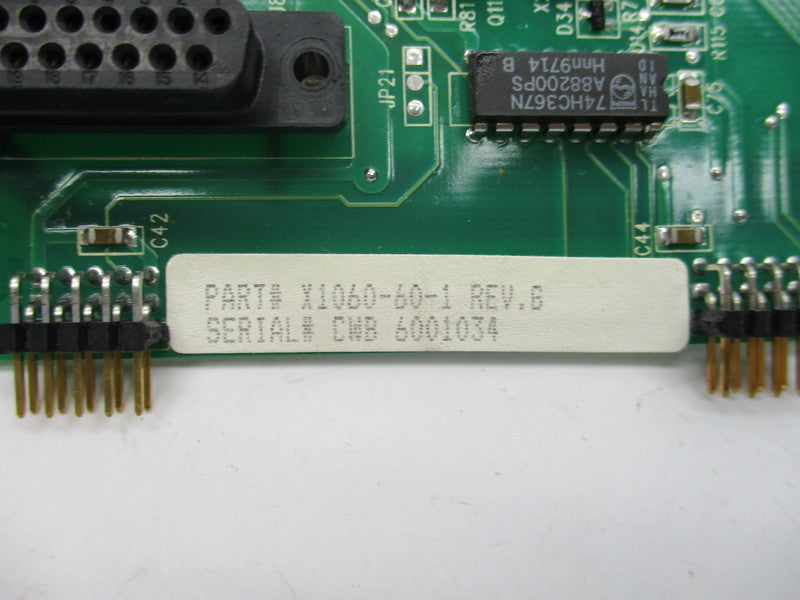 ENERSYS X1060-60-1 REV.B NSNP