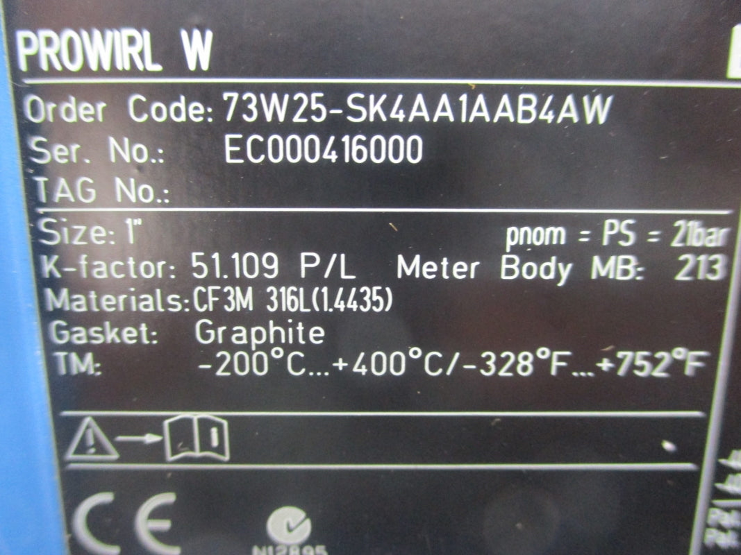 ENDRESS+HAUSER 73W25-SK4AA1AAB4AW NSNP