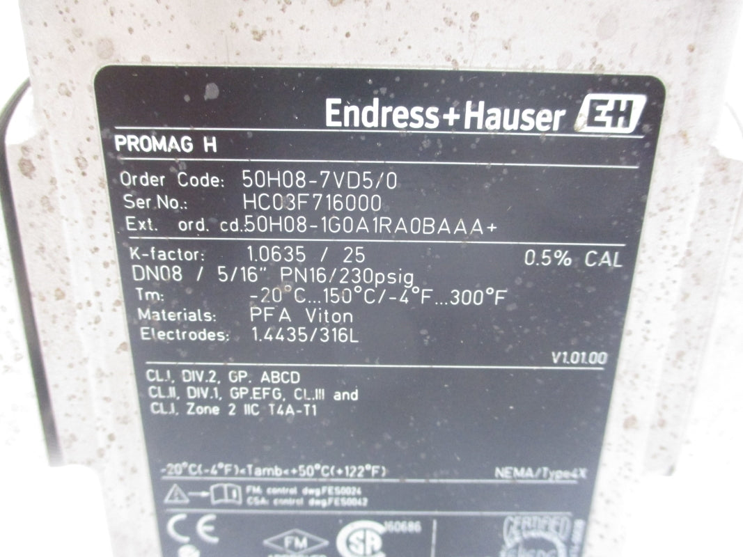ENDRESS+HAUSER 50H08-7VD5/0 NSNP