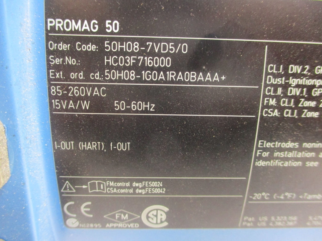 ENDRESS+HAUSER 50H08-7VD5/0 NSNP