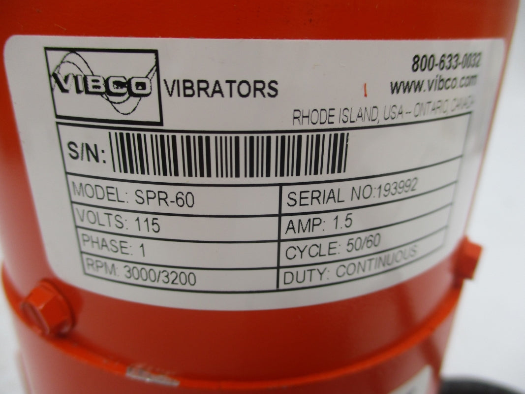 VIBCO SPR-60 115V 1.5A NSMP