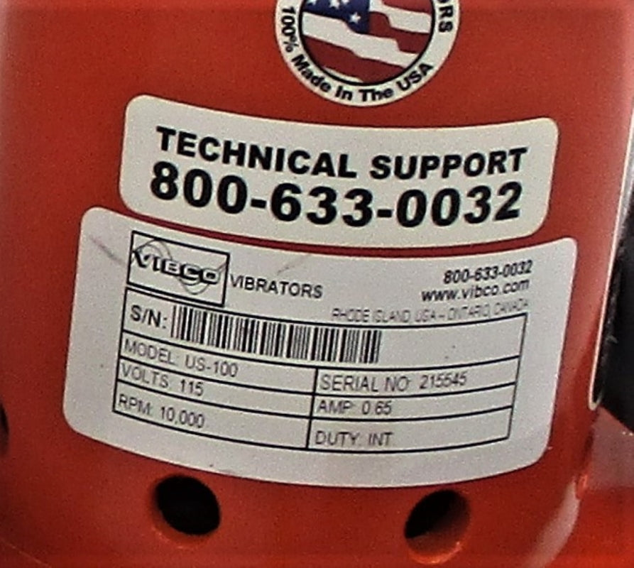 VIBCO US-100 115V .65A NSMP