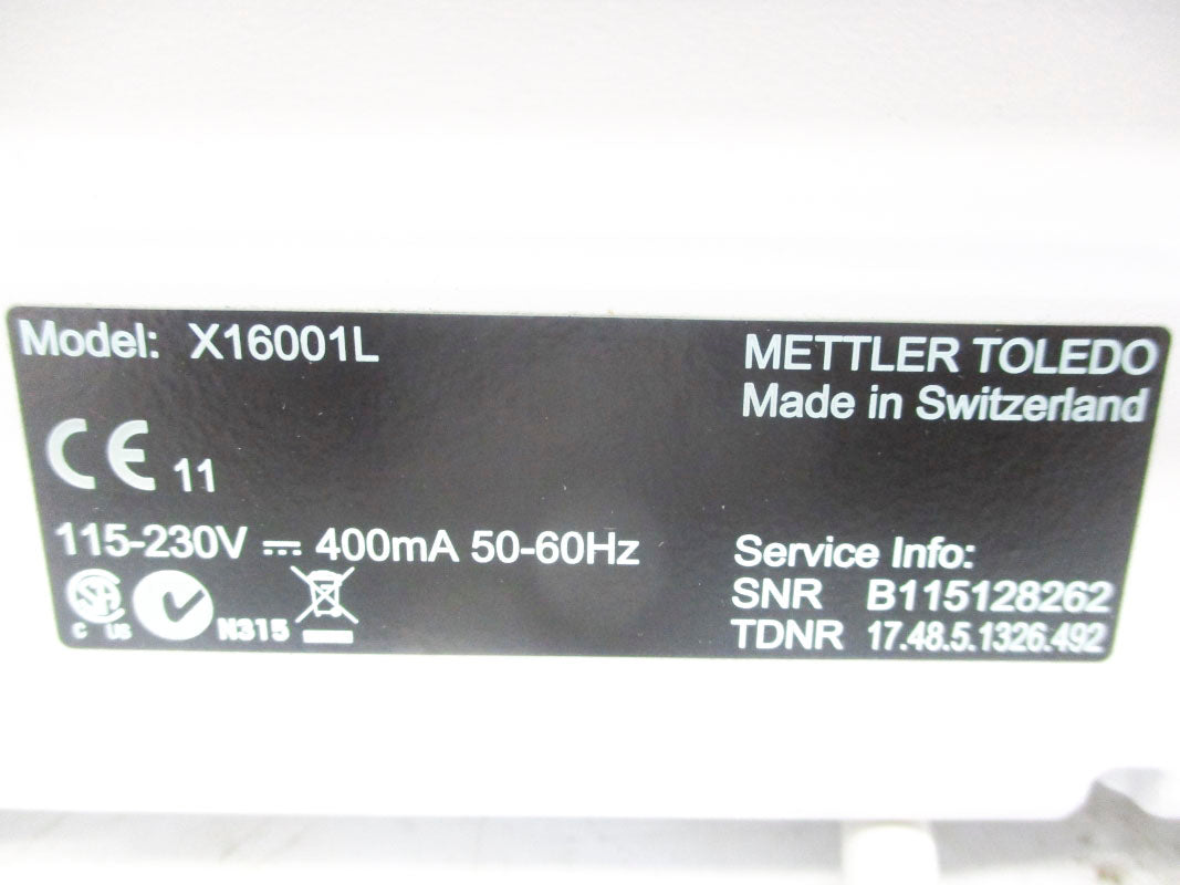 METLER TOLEDO X16001L 230V NSNP