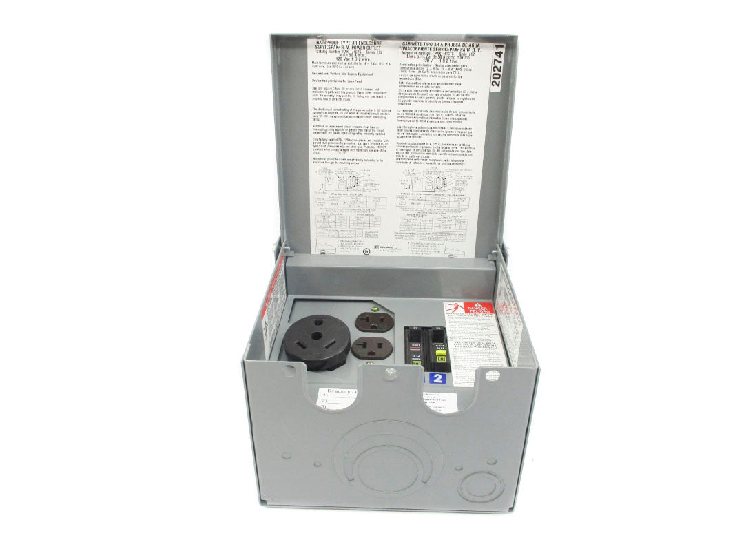 SQUARE D PAK-41CTG SER. E02 120VAC 50A NSNP