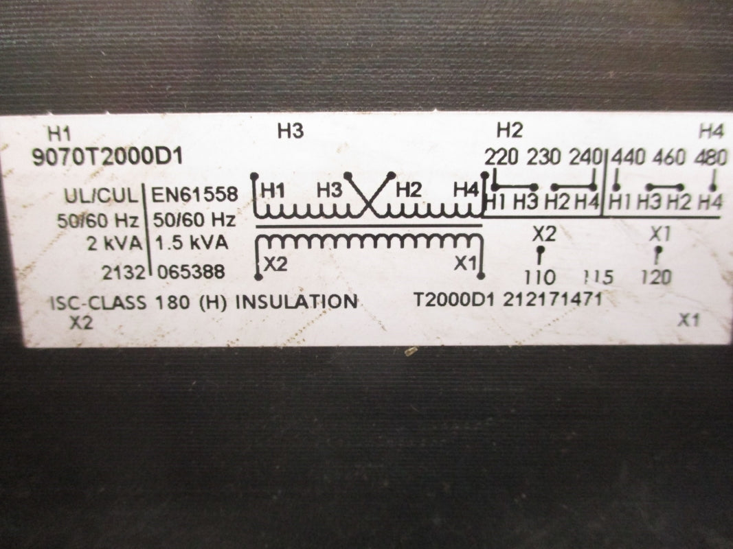 SQUARE D 9070T2000D1 2KVA NSNP