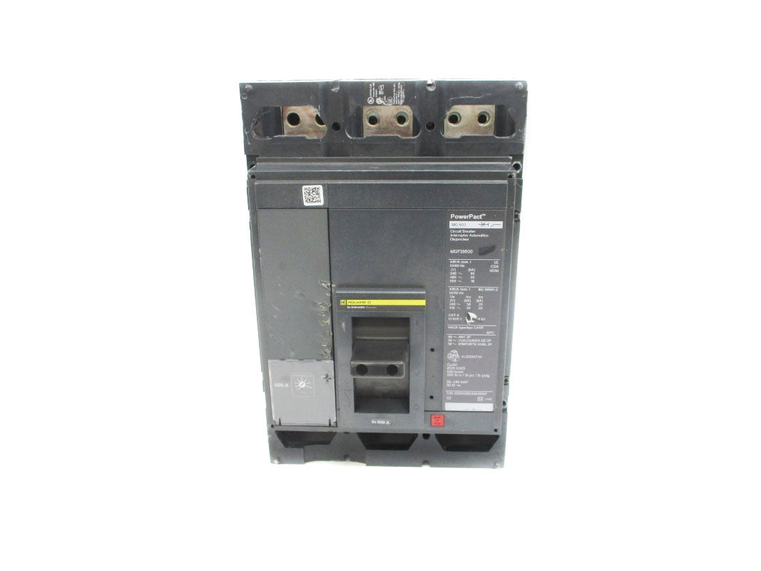 SQUARE D MGF36600 SER. 2 240V 600A (AS PICTURED) NSNP